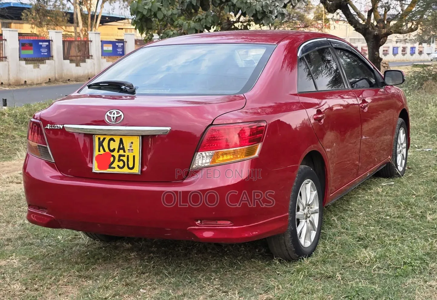 Toyota Allion 2009 Red