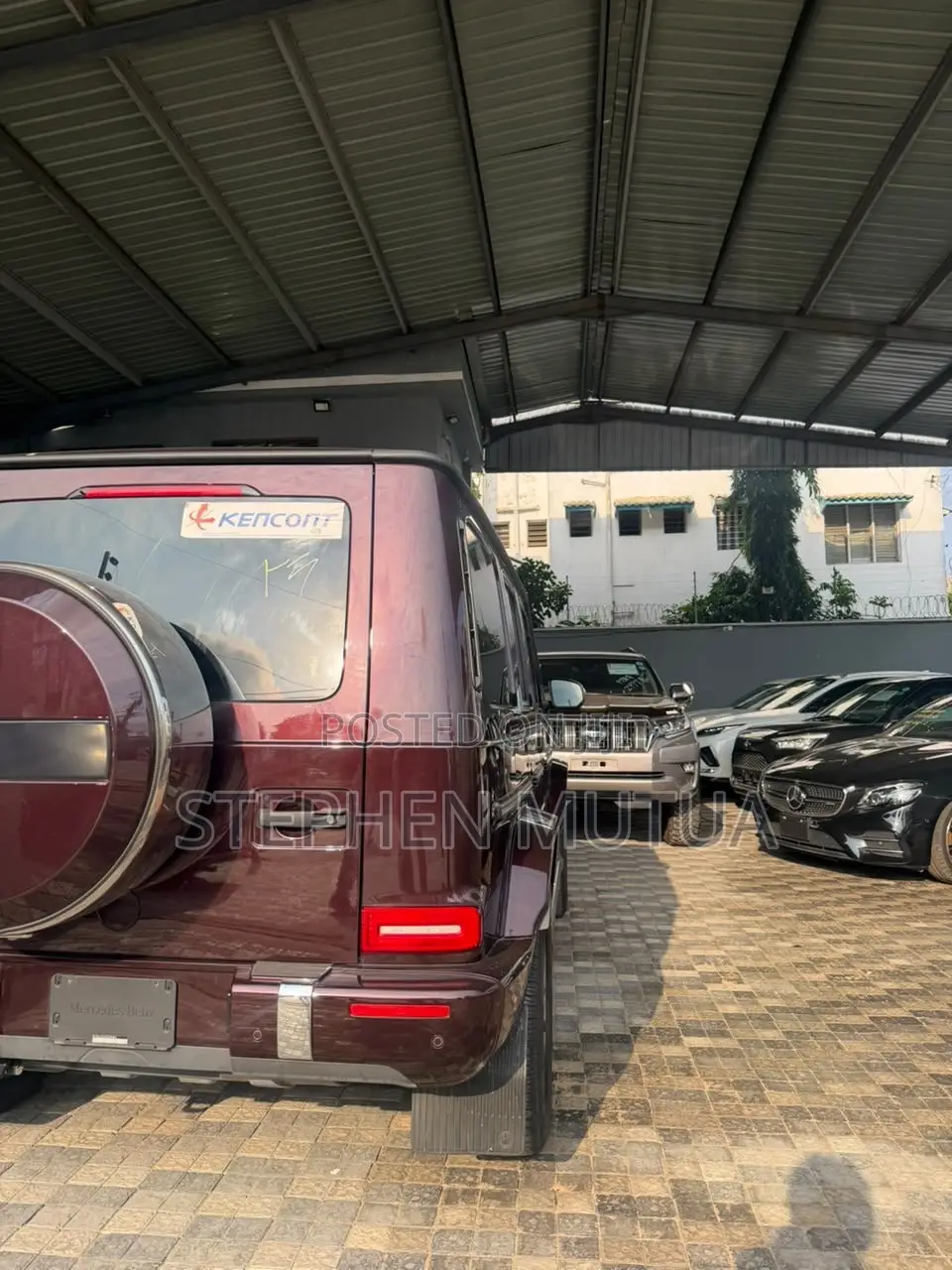 Mercedes-Benz G-Class G 350 d 2021 Maroon