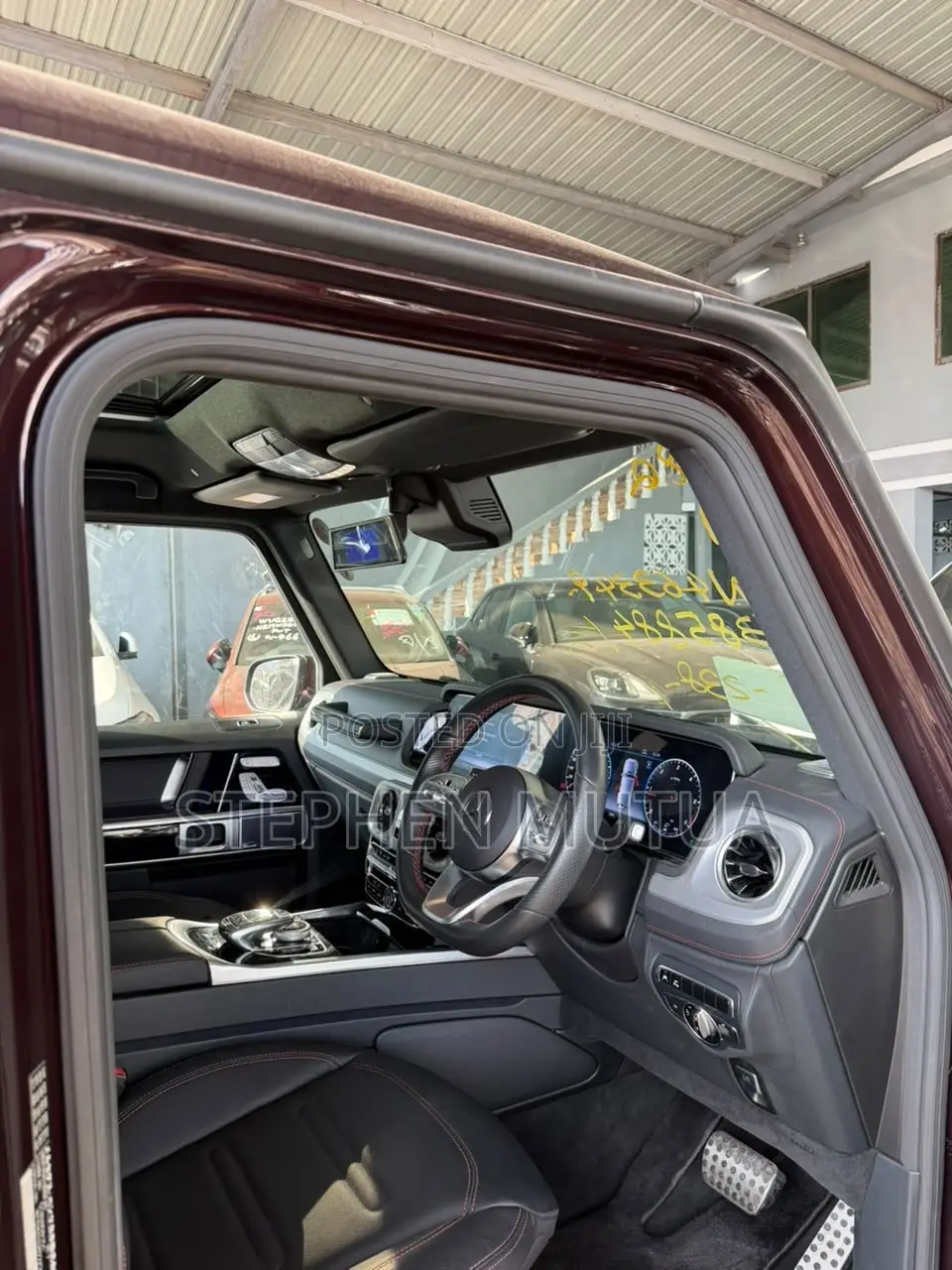 Mercedes-Benz G-Class G 350 d 2021 Maroon