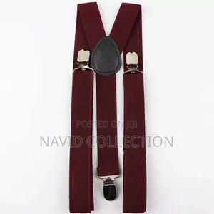 Maroon Suspender