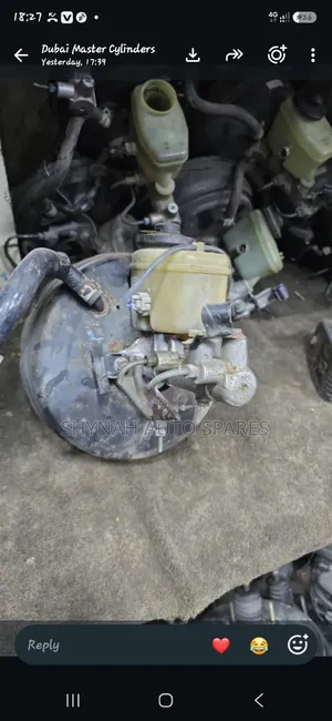 Toyota Surf Brake Booster and Brake Master Cylinder Complete