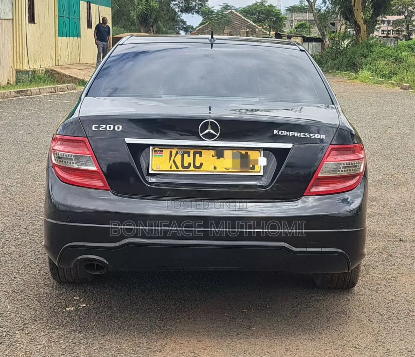Mercedes-Benz C200 2009 Black
