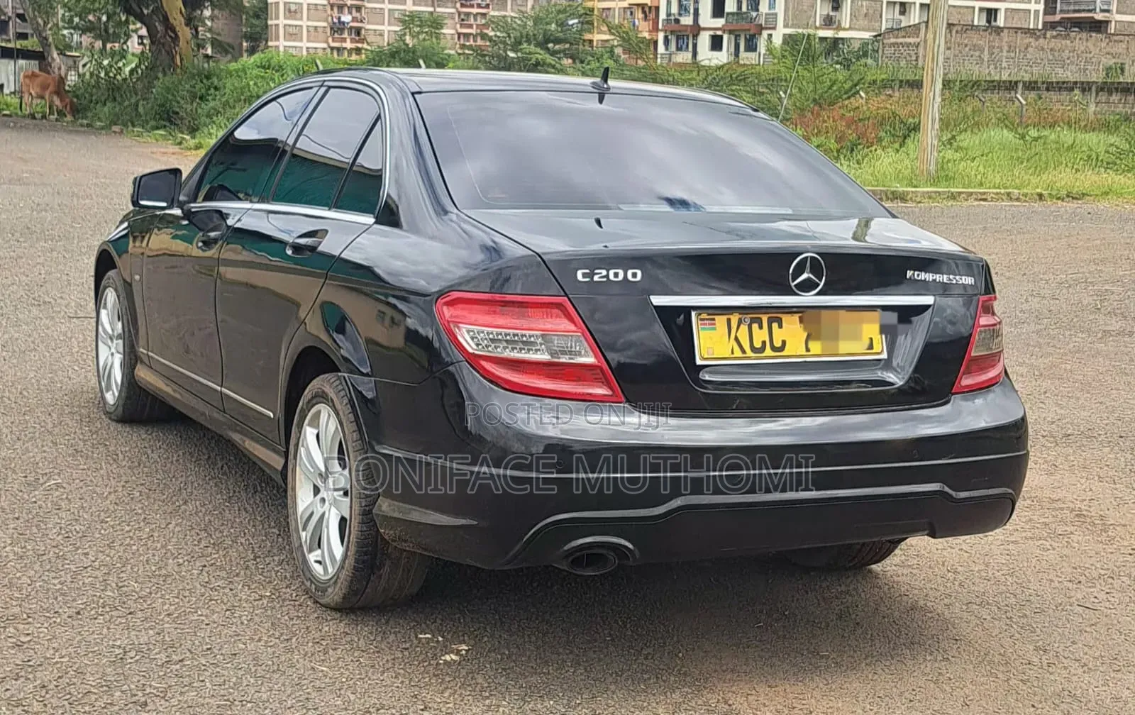 Mercedes-Benz C200 2009 Black
