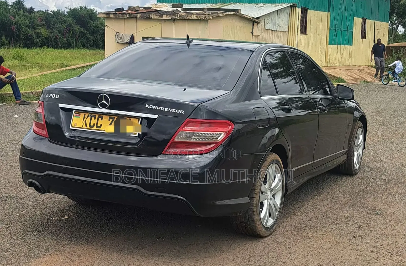 Mercedes-Benz C200 2009 Black