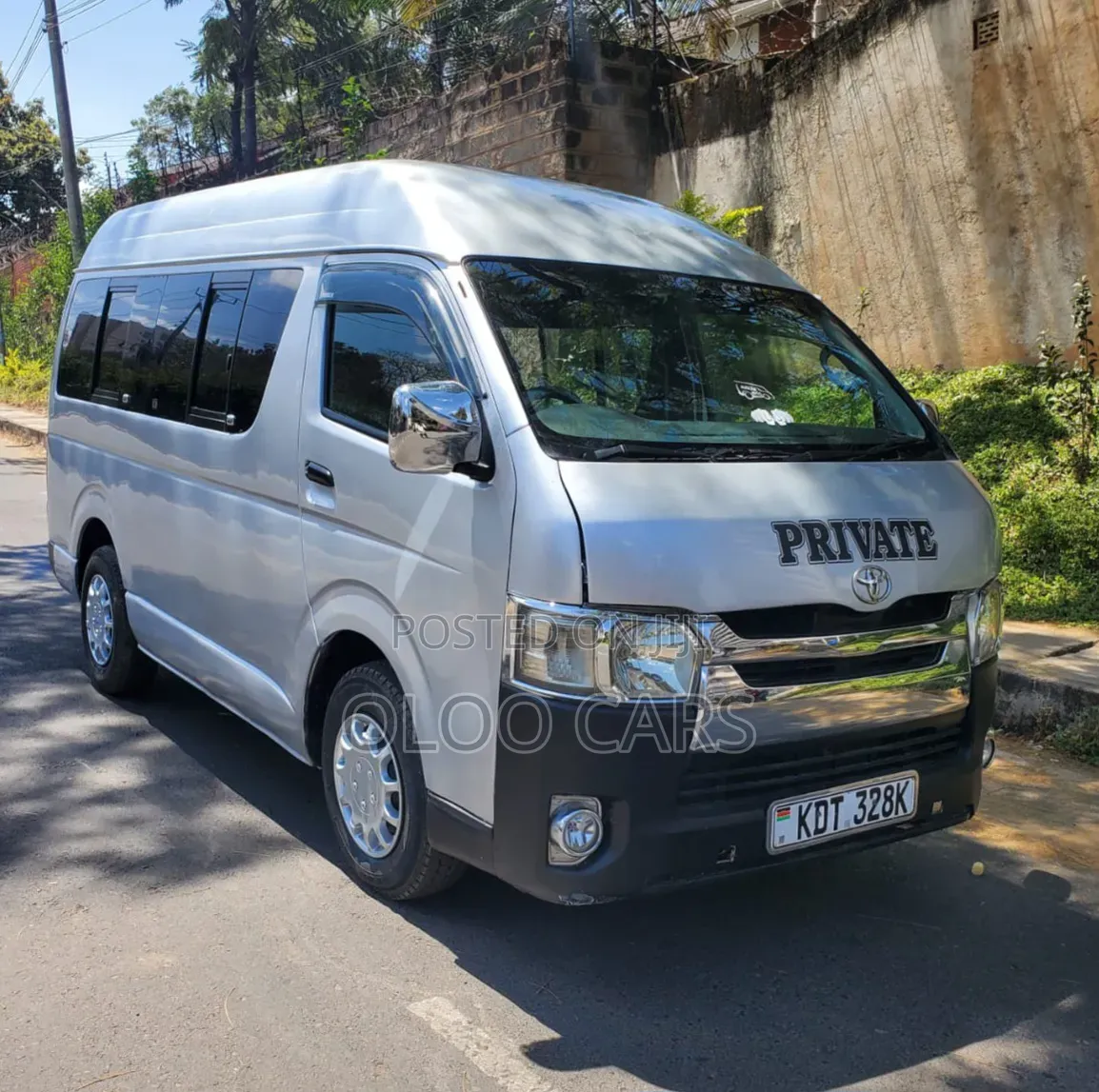 Toyota HiAce 2008 Silver