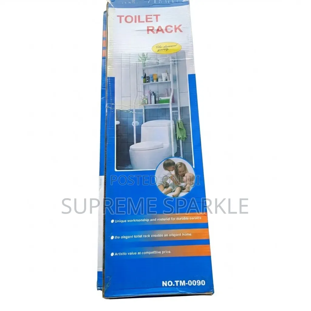 The Toilet Rack 3-Tier Bathroom Shelving Storage Organizer