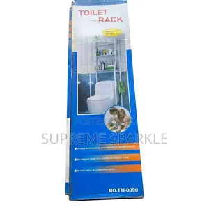 The Toilet Rack 3-Tier Bathroom Shelving Storage Organizer