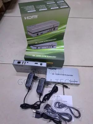 120M HDMI KVM Extender With Transmitter Receiver Long Range