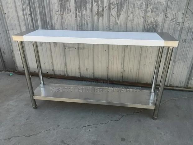 1ft × 5ft Commercial Stainless Steel Stand