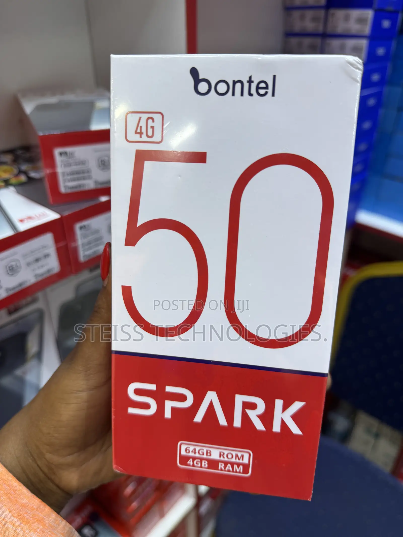 New Itel P13 8 GB Black