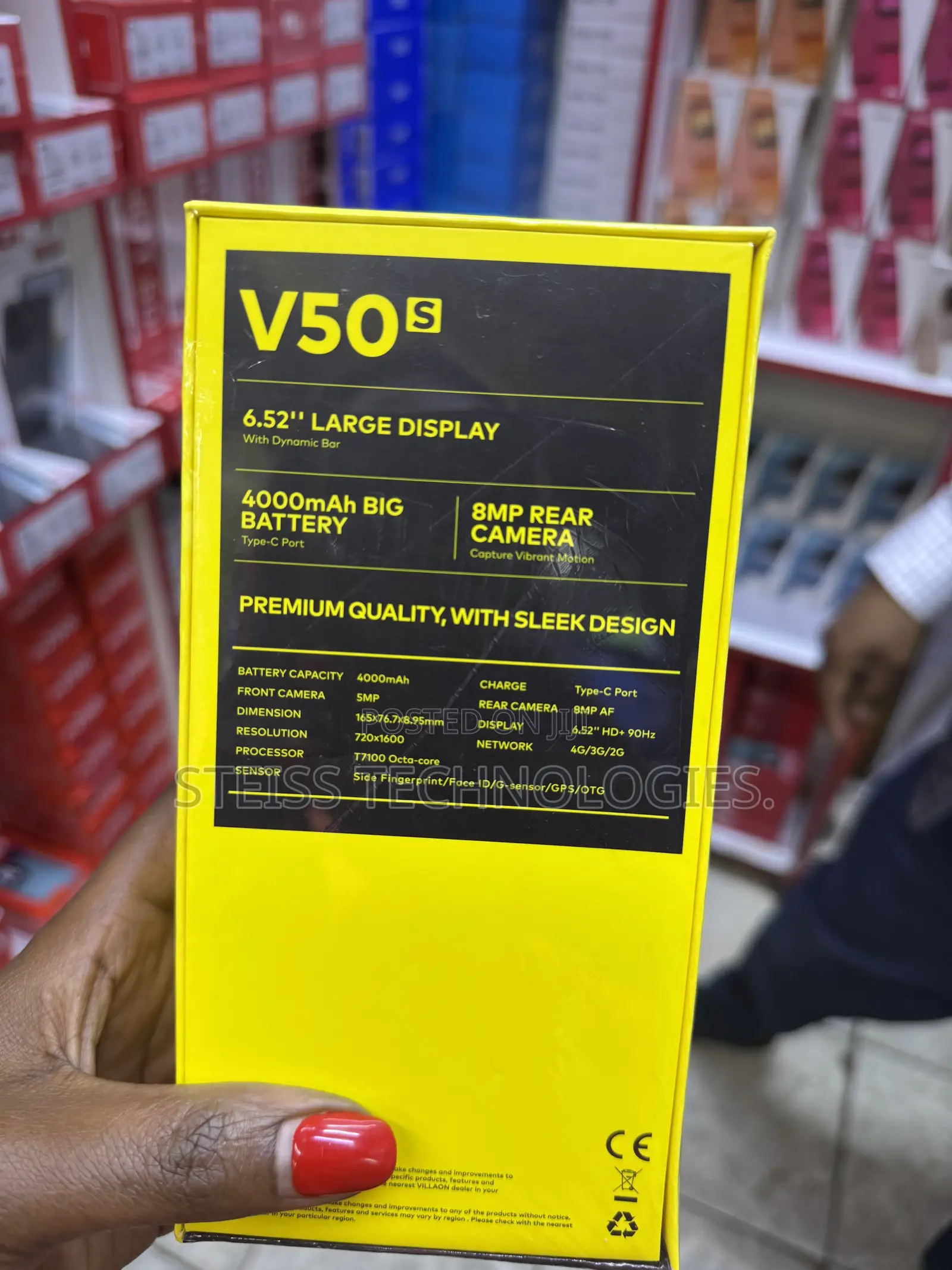 New Villaon V50s 64 GB Black