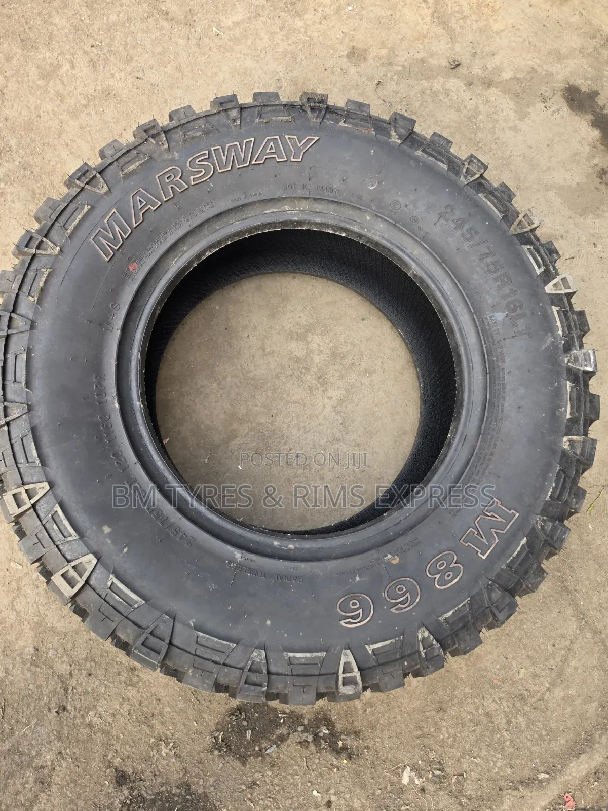 245 /75 R16 Marsway Tires (Mud Terrain)