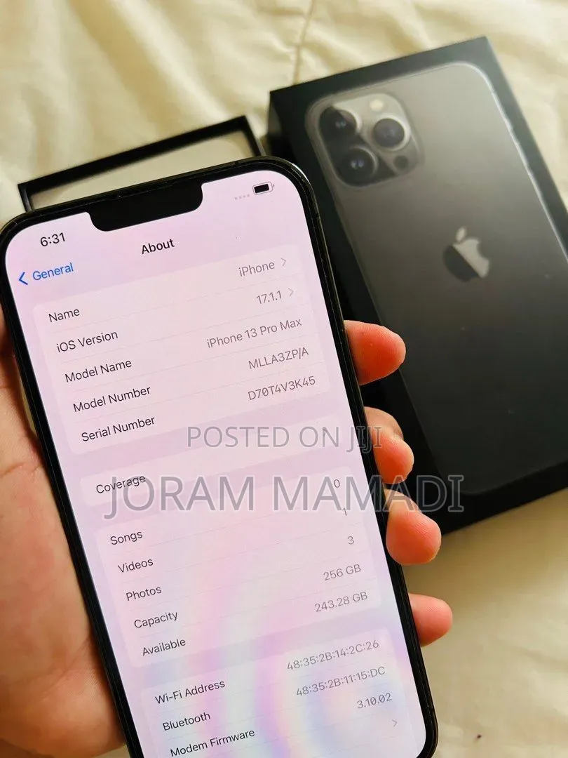Apple iPhone 13 Pro Max 256 GB Black