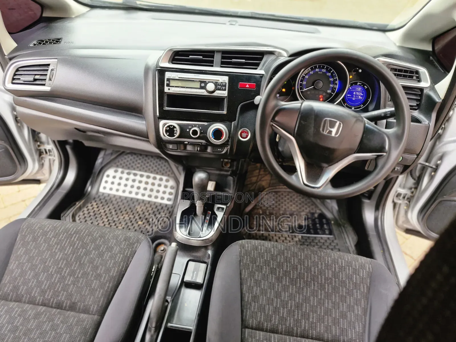 Honda Fit 2014 Silver