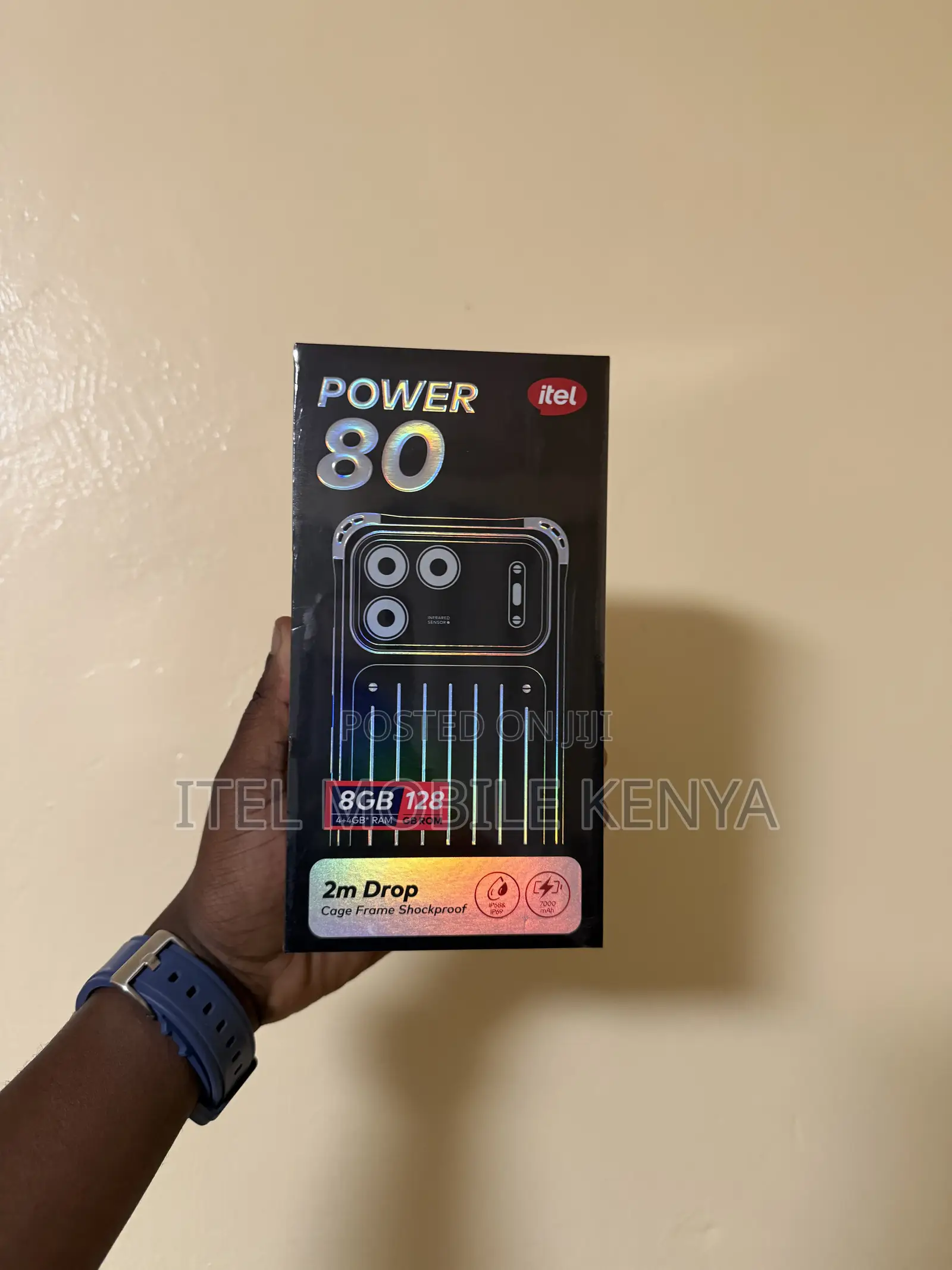 New Itel Power 80 128 GB Green