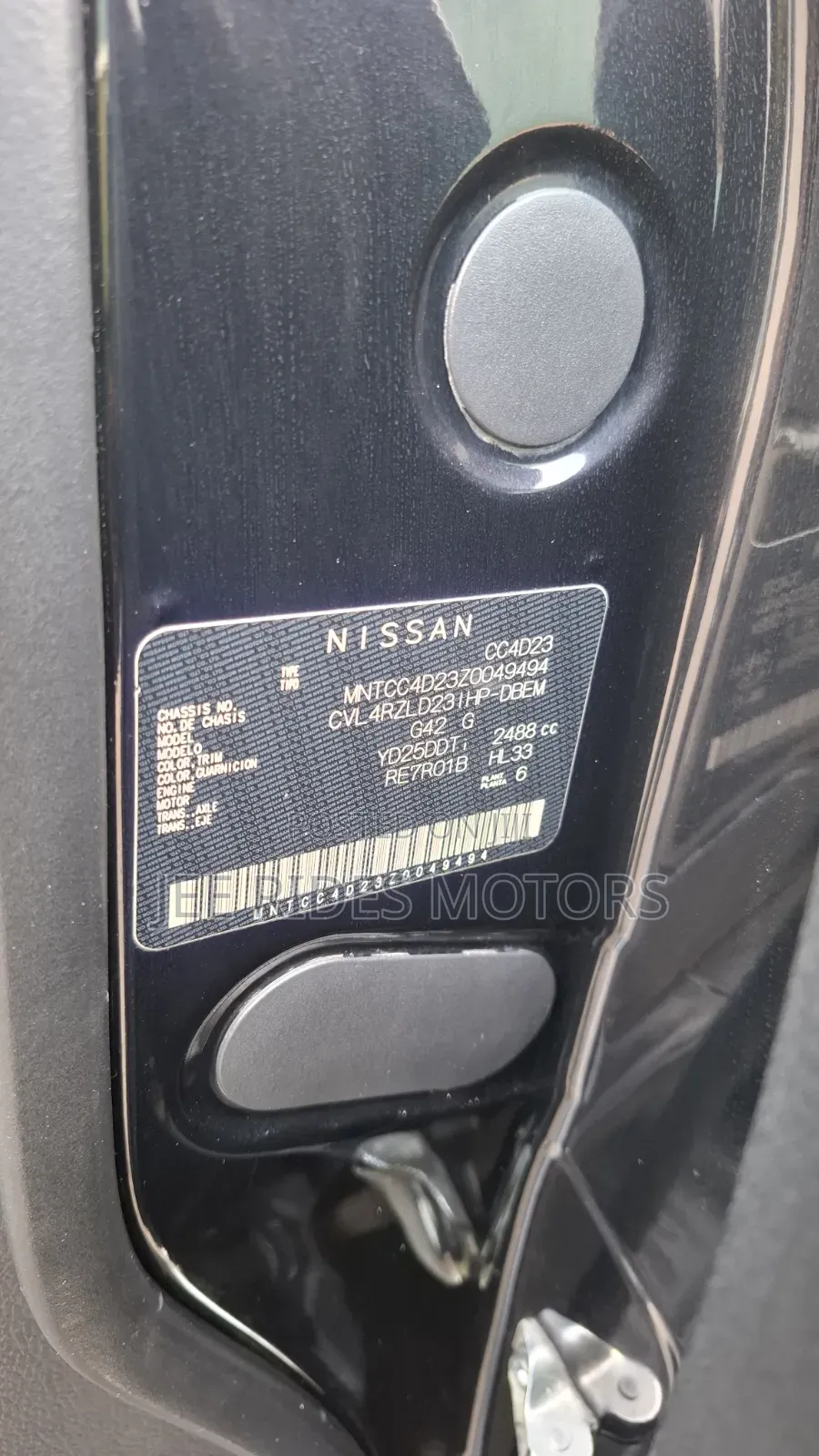 Nissan Navara 2019 Black