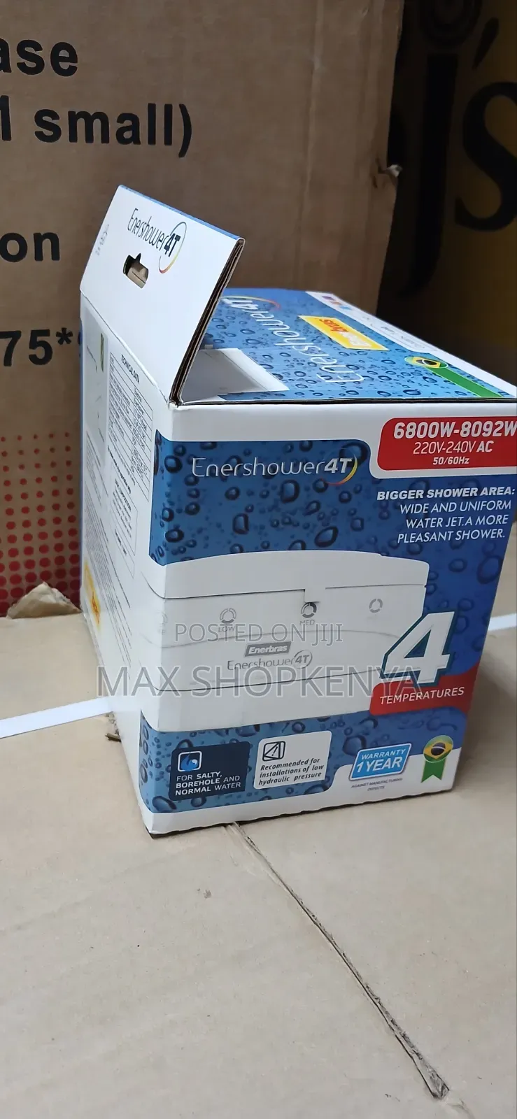 Enerbras Enershower 4T Instant Electric Shower