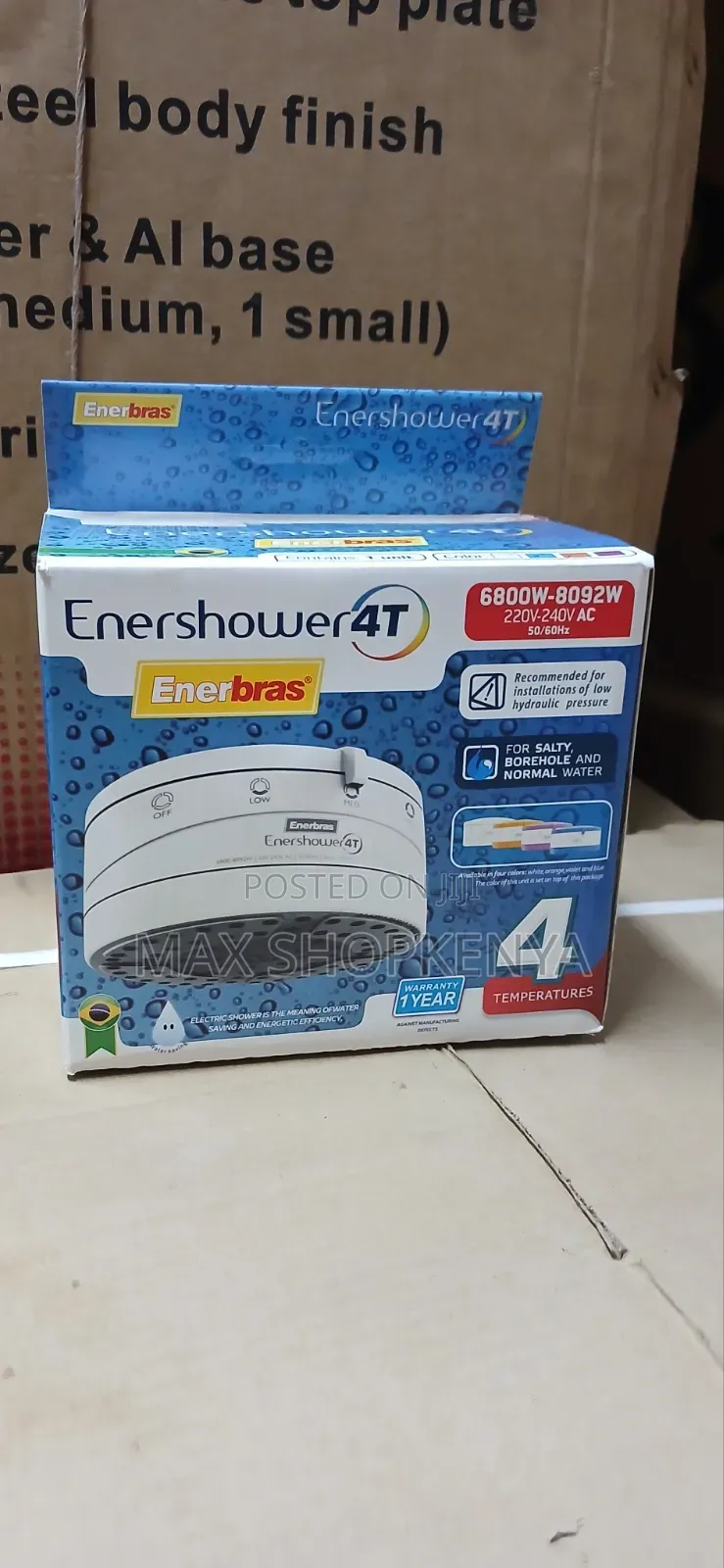Enerbras Enershower 4T Instant Electric Shower