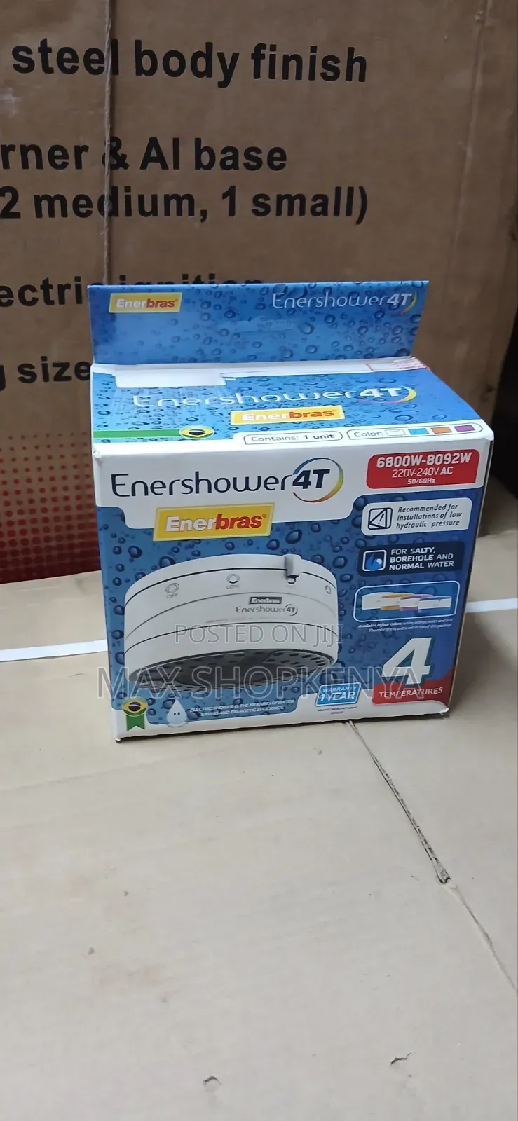 Enershower 4T Instant Hot Water Shower Heater