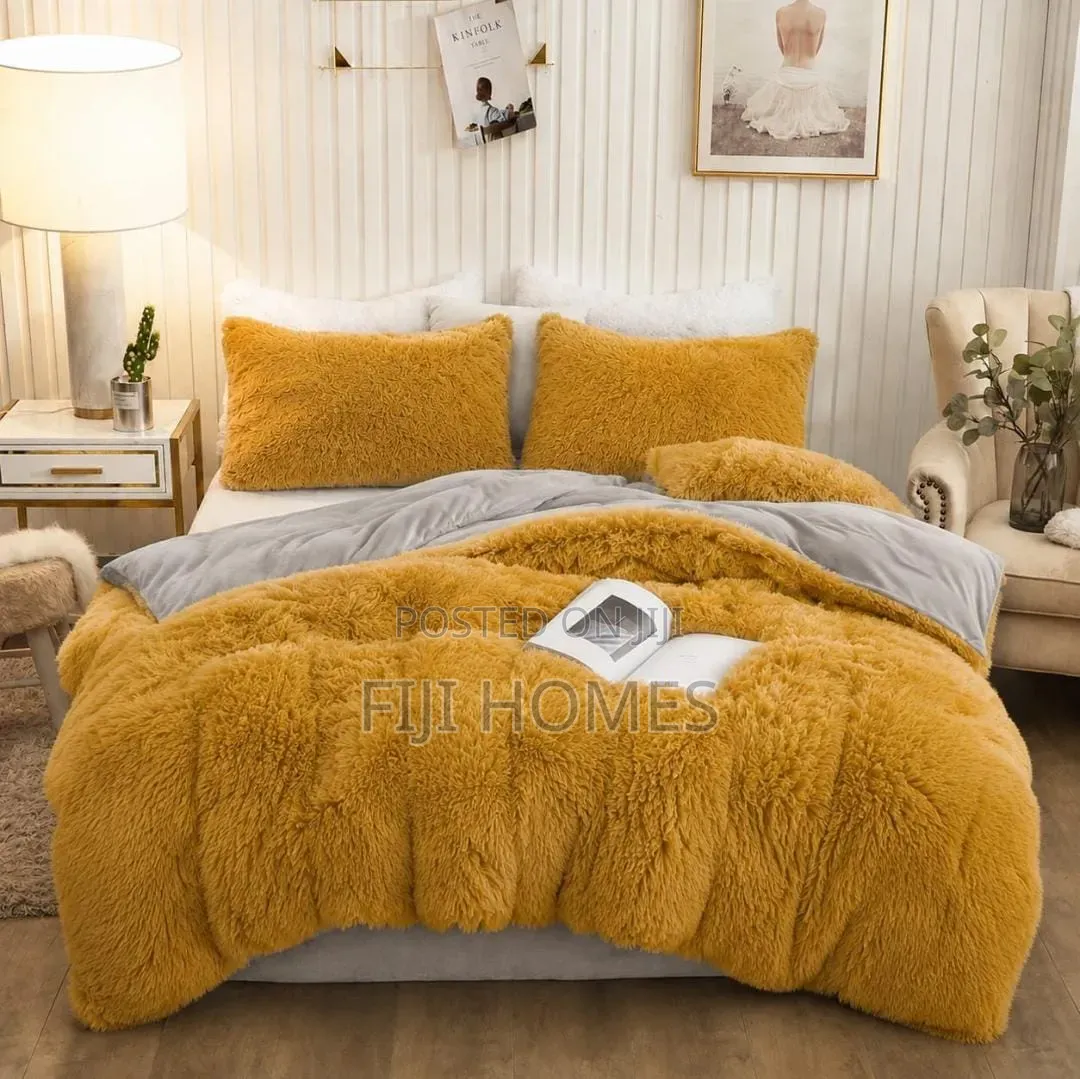 6pc Fluffy Warm Duvet Set 6x7 (220x240cm)