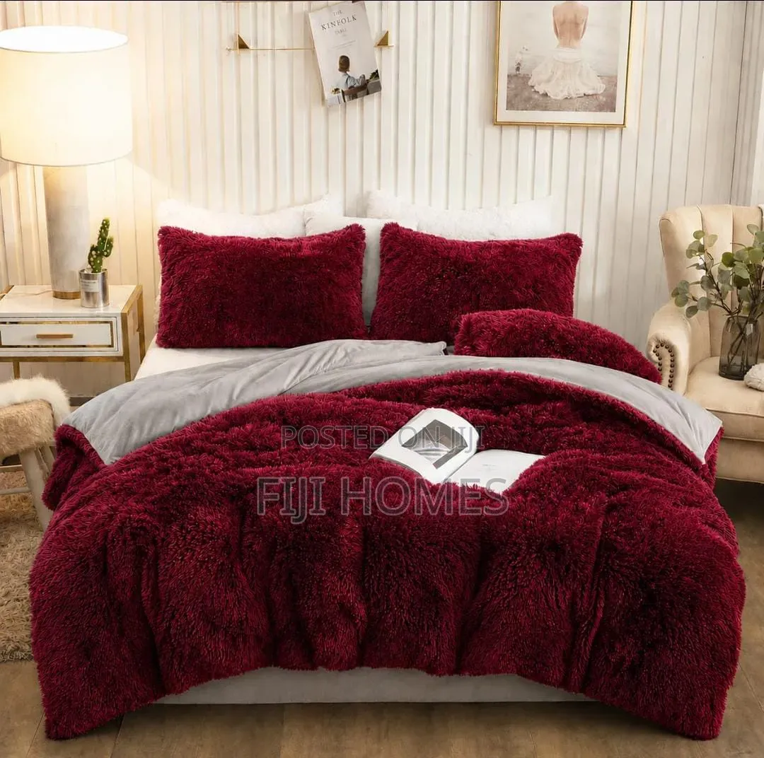 6pc Fluffy Warm Duvet Set 6x7 (220x240cm)