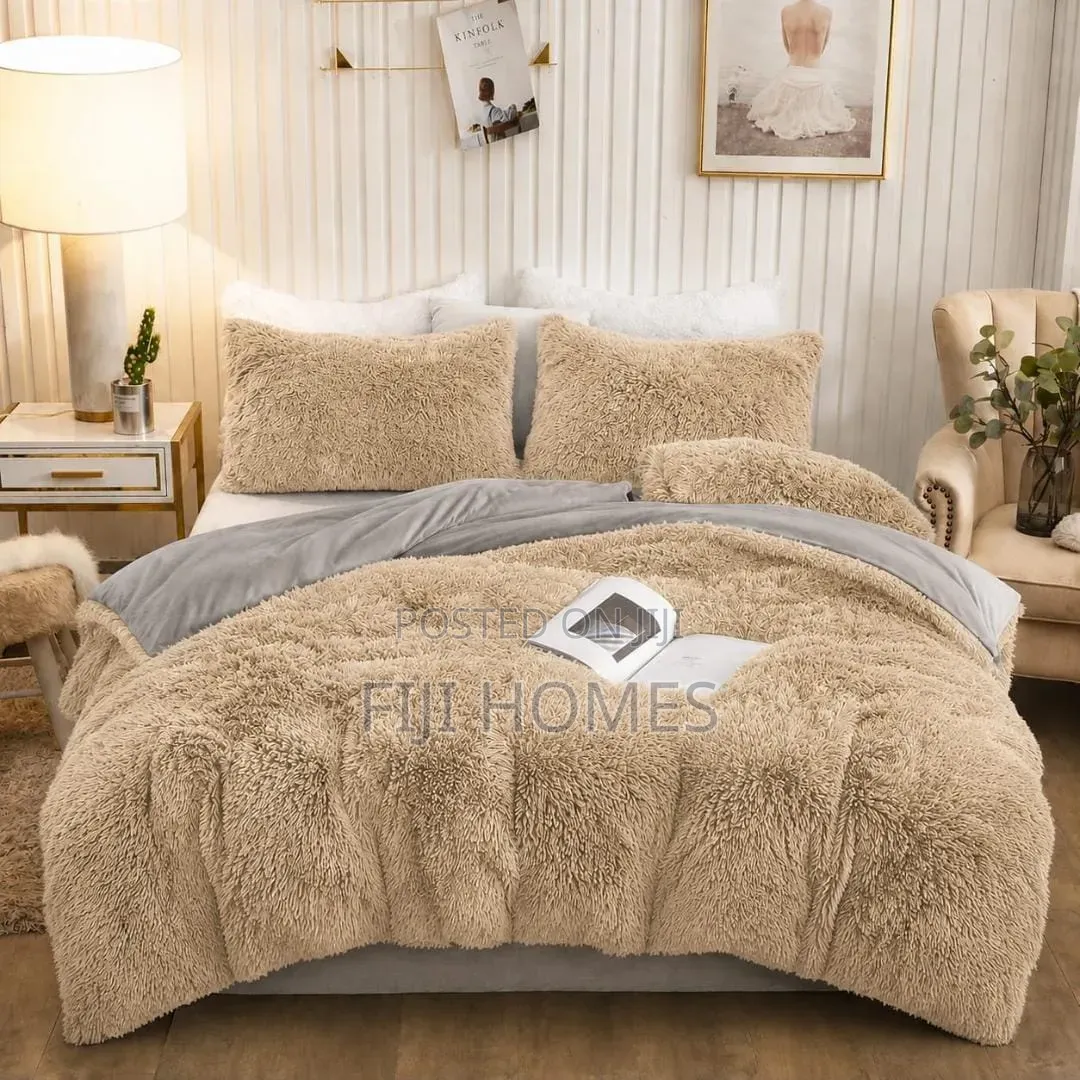 6pc Fluffy Warm Duvet Set 6x7 (220x240cm)