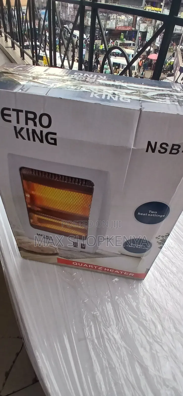 800W Metro King Quartz Room Heater NSB-80