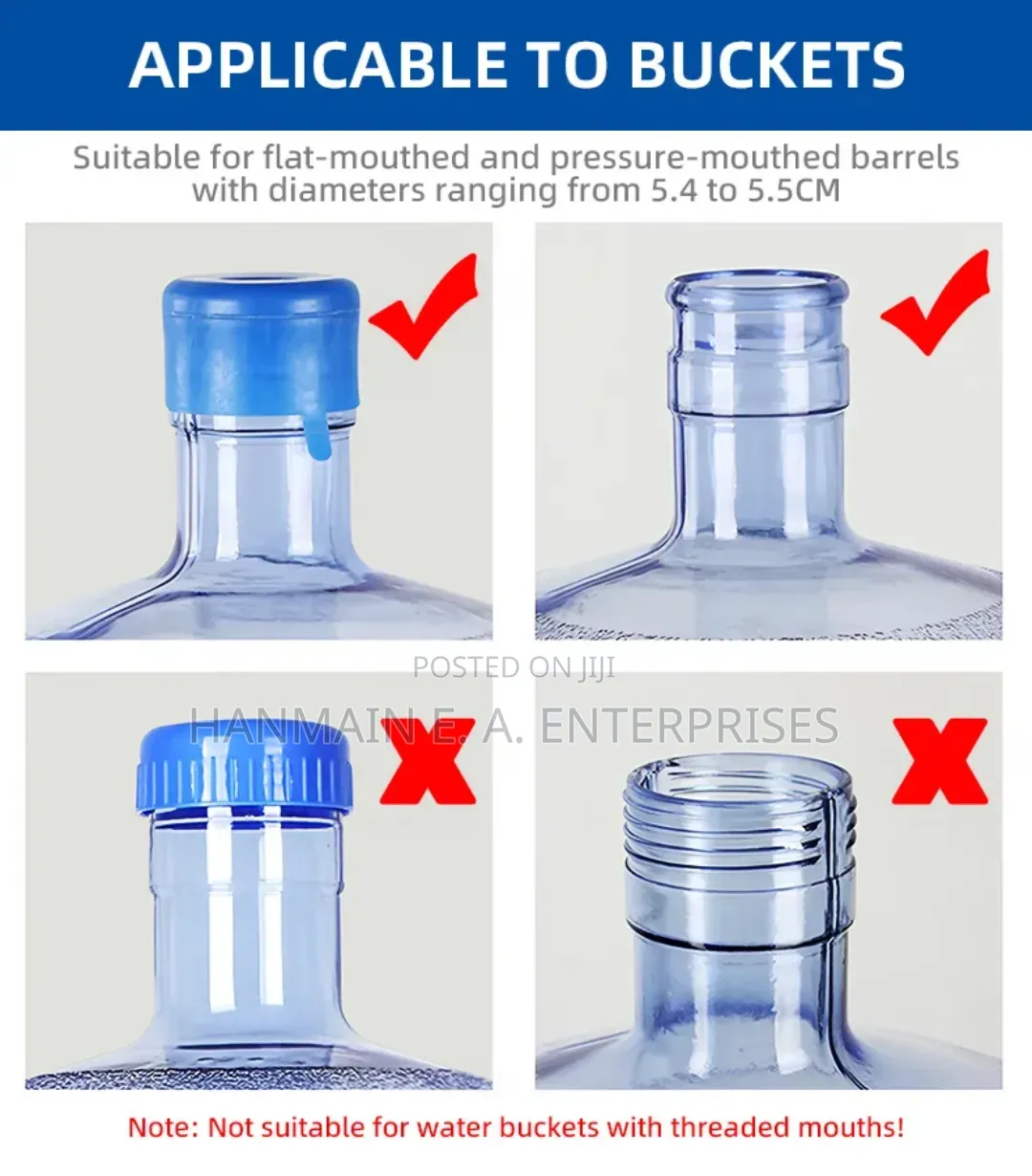 Water Refiller Bottle Caps Lids