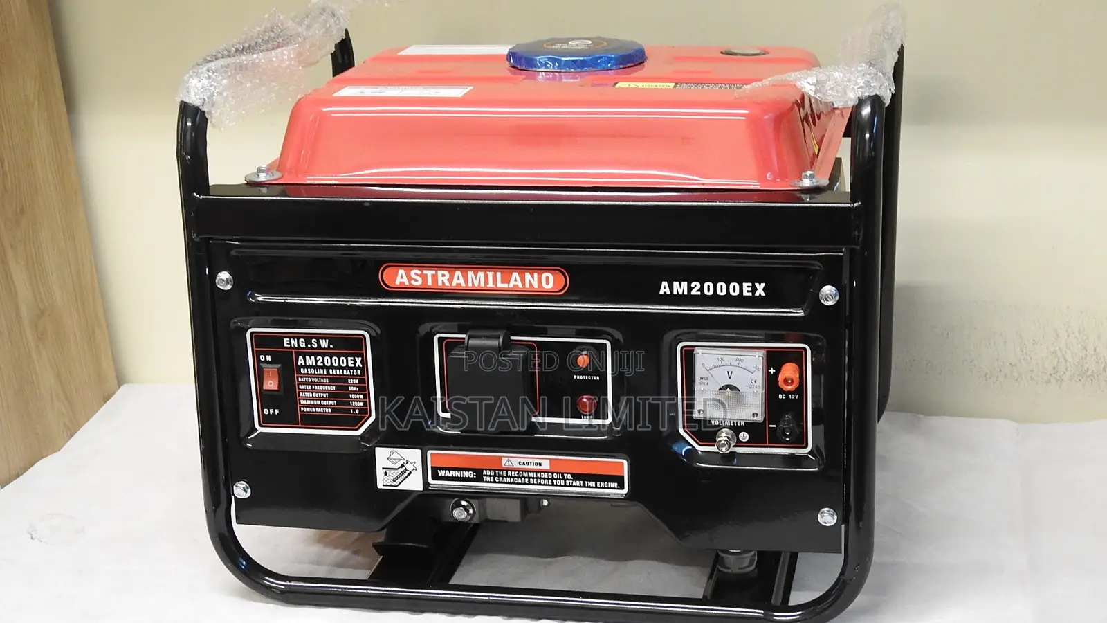 Astramilano 1.2KVA Petrol Generator 4 Stroke – Heavy Duty