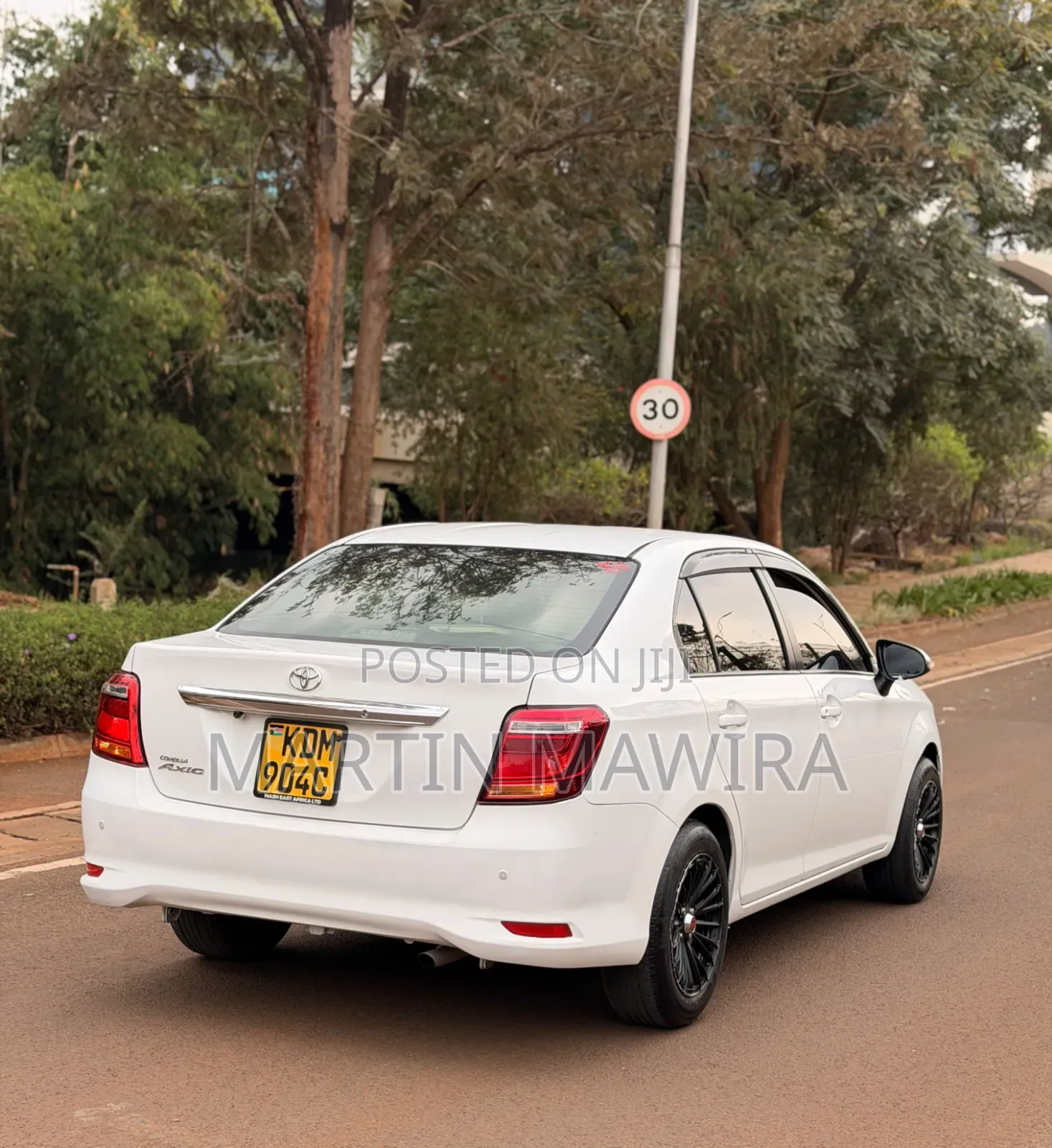 Toyota Axio 2016 White