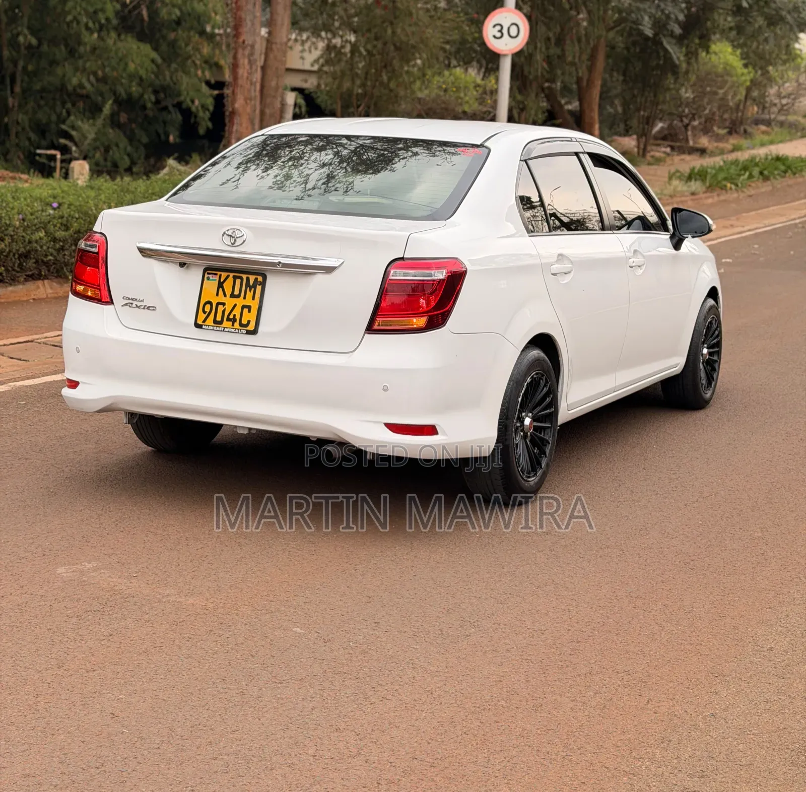 Toyota Axio 2016 White