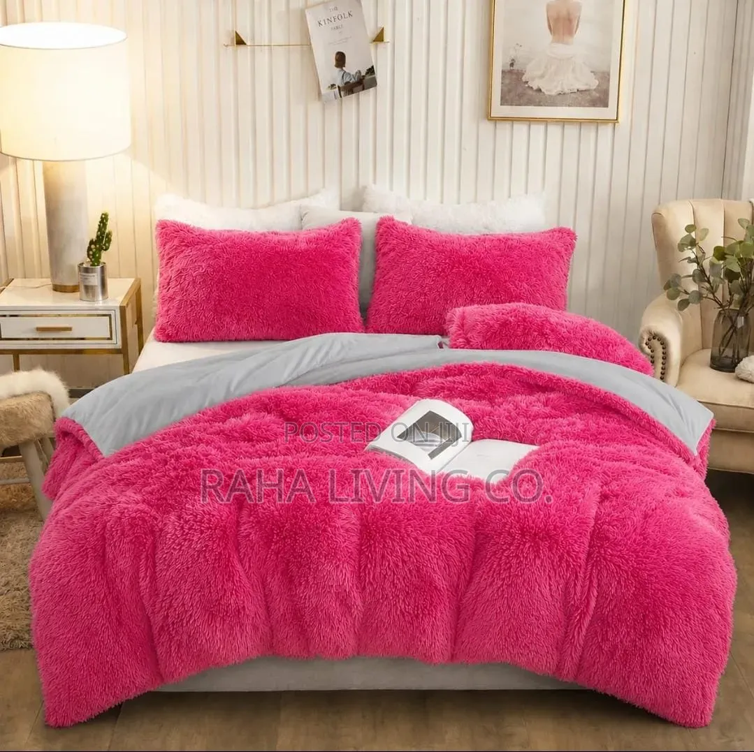 6pc Luxury Velvet Plush Duvet Set Up to 6×7