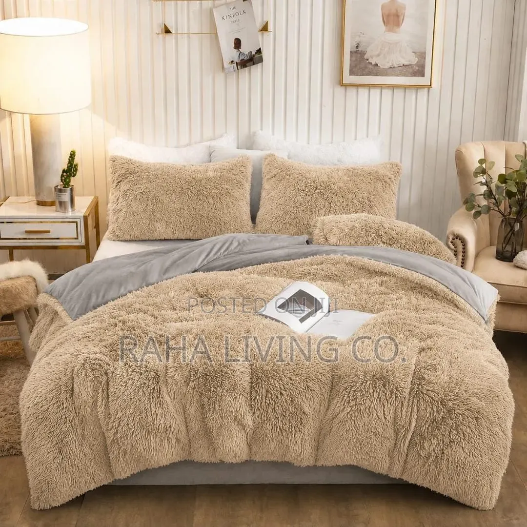 6pc Luxury Velvet Plush Duvet Set Up to 6×7