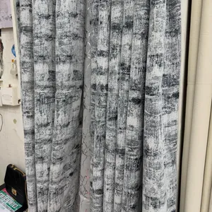 Black and White Curtains for Hooks