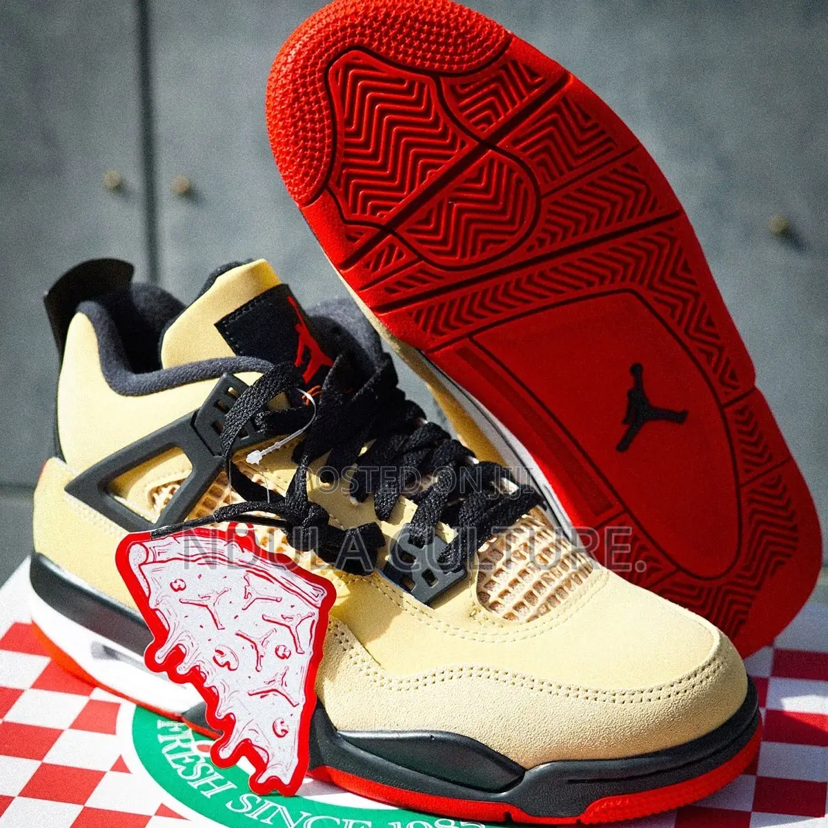 New Jordan 4 Pizza