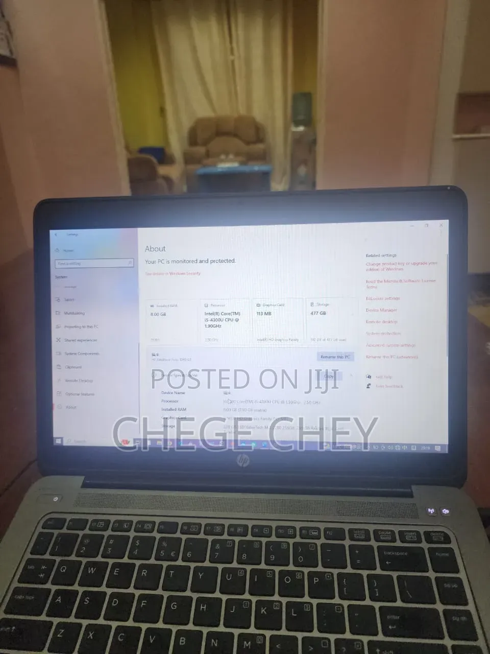 Laptop HP EliteBook 1040 8GB Intel Core i5 HDD 500GB