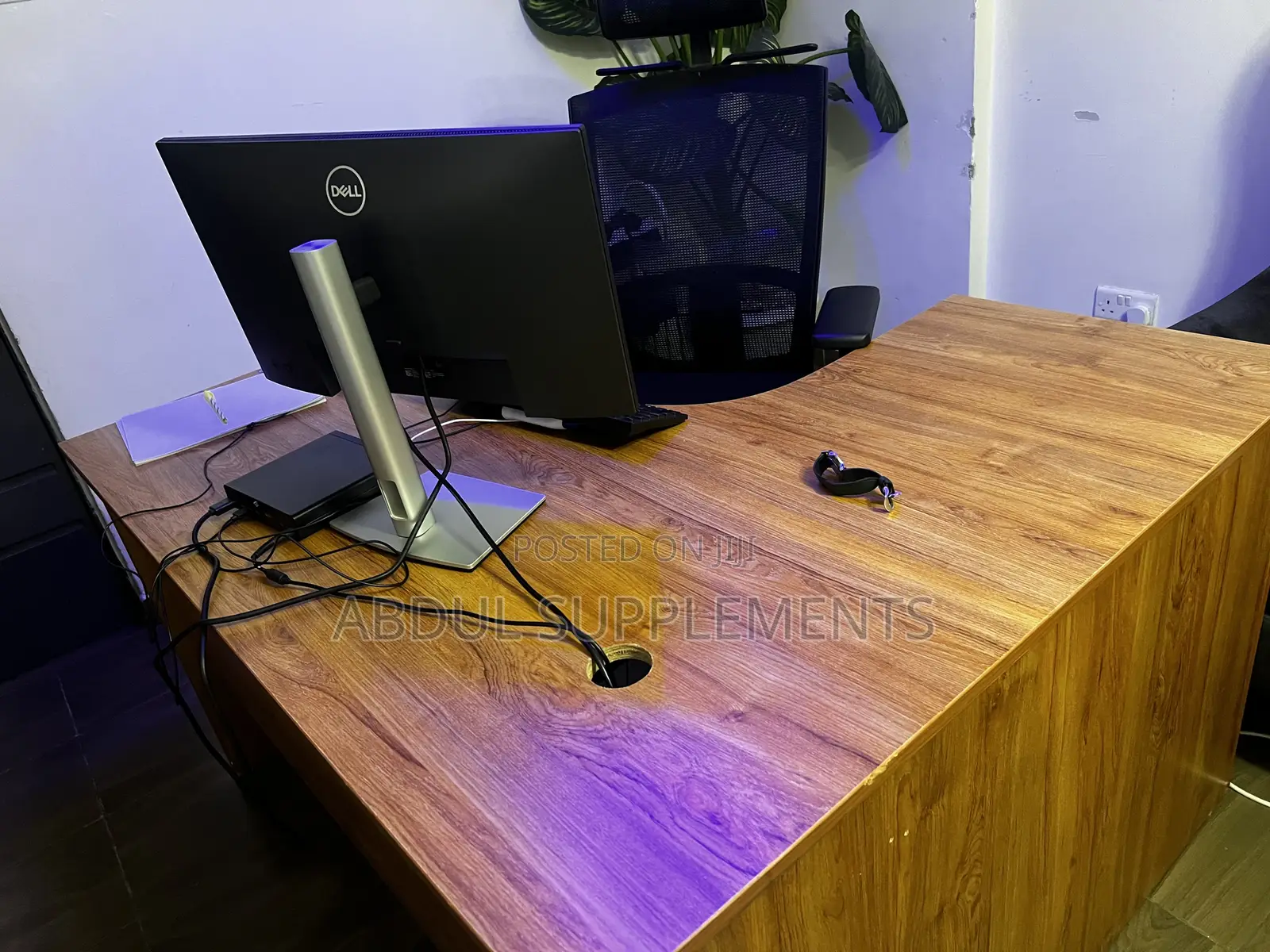 Office Chair and Desk