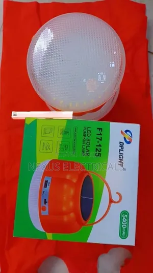LED Solar Pumpkin Lamp