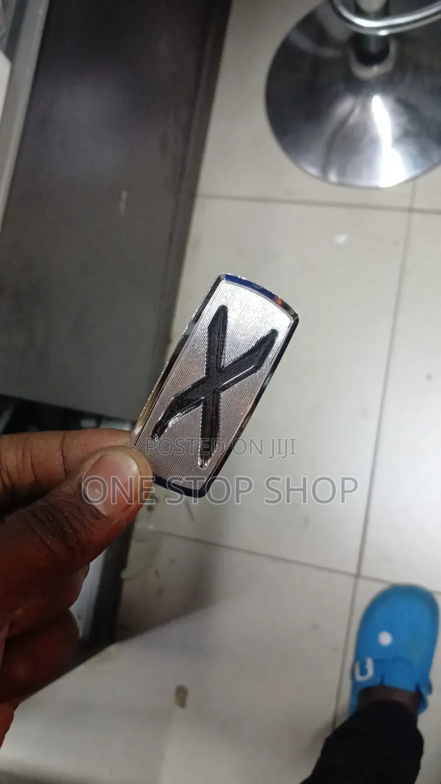 Toyota X Boot Badge With Rectangular Border