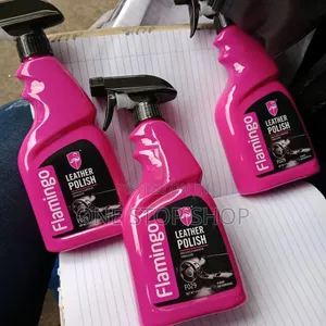 500ml Spray Bottle Flamingo Leather Polish Clean, Condition,protect