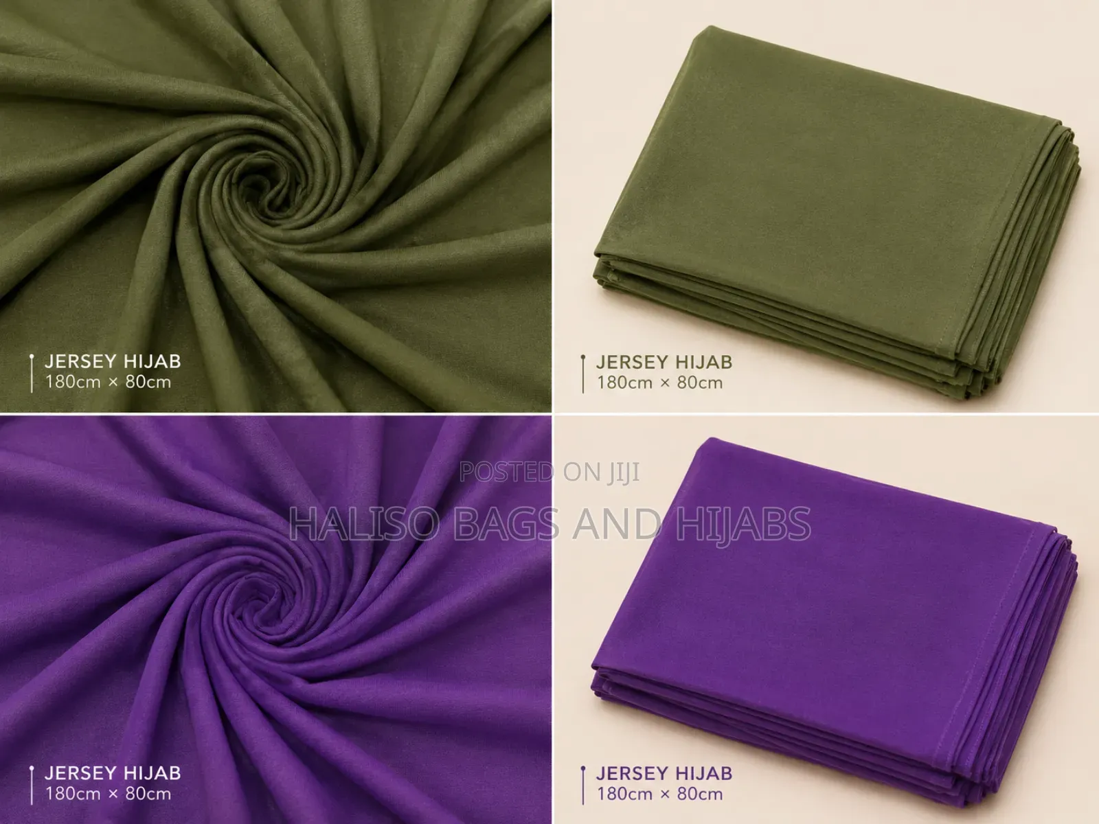 Chiffon and Jersey Hijabs Scarfs