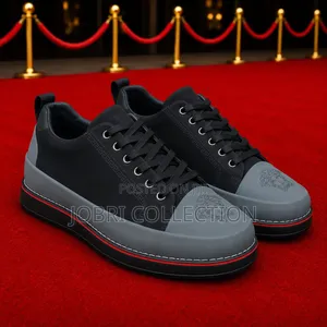 Mens Versace Leather Casual Sneakers