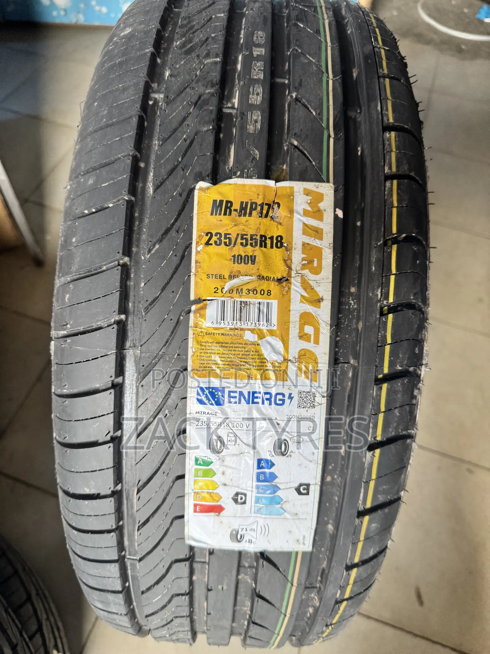 235/55r18 Mirage Tyre