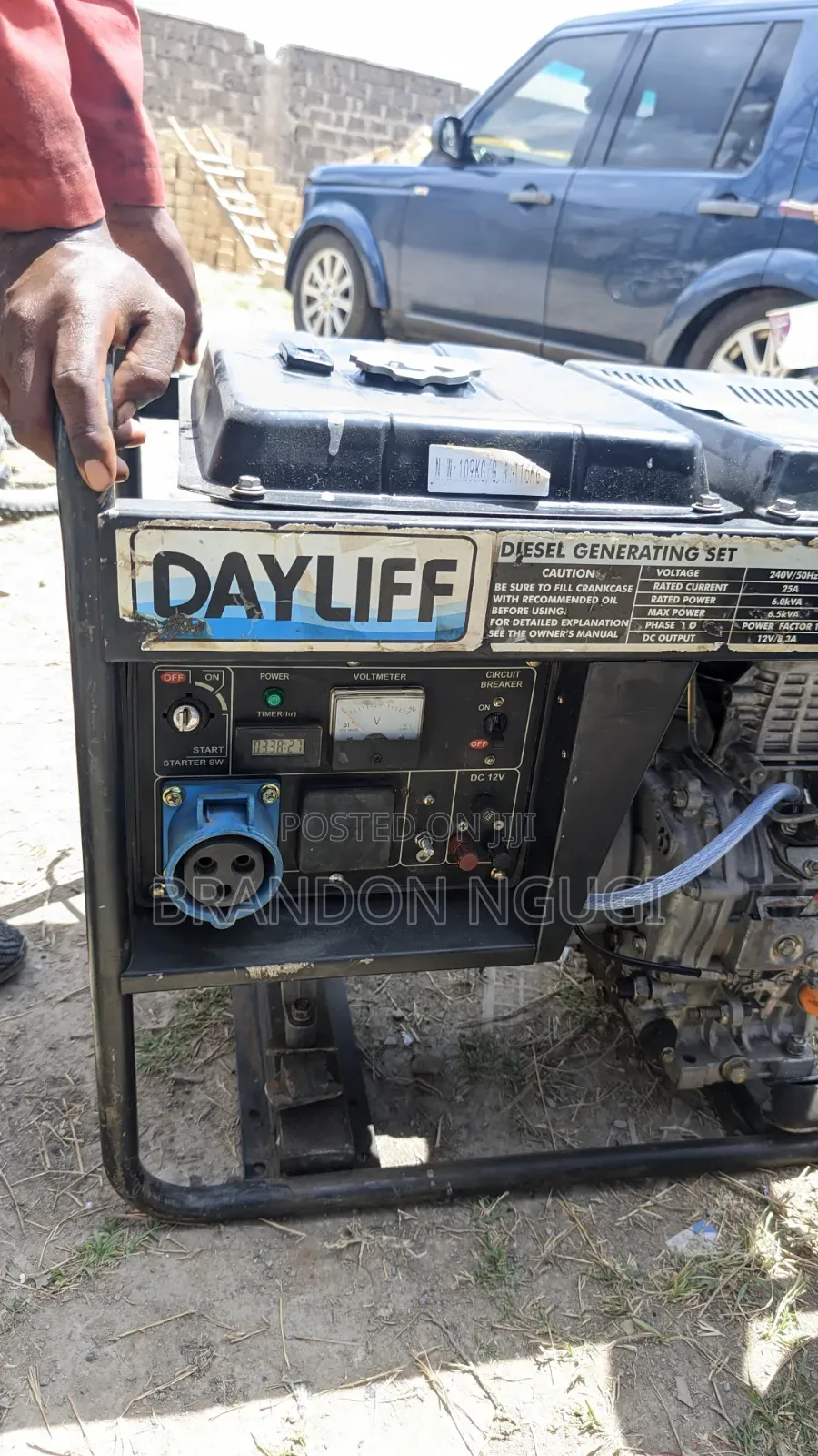 Dayliff DG 8000D Diesel Generator