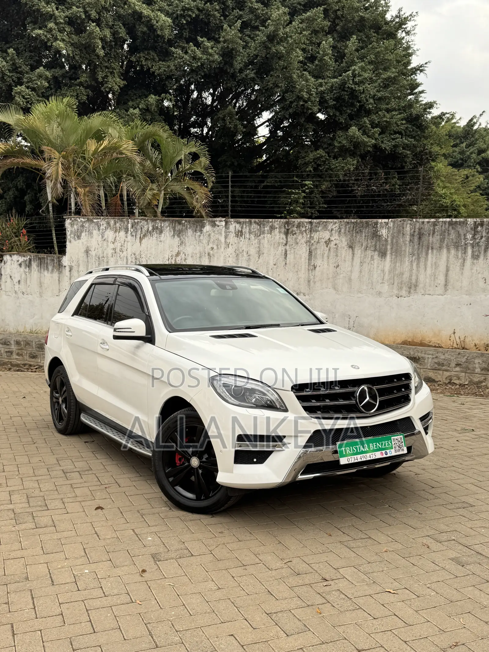 Mercedes-Benz M Class 2015 White