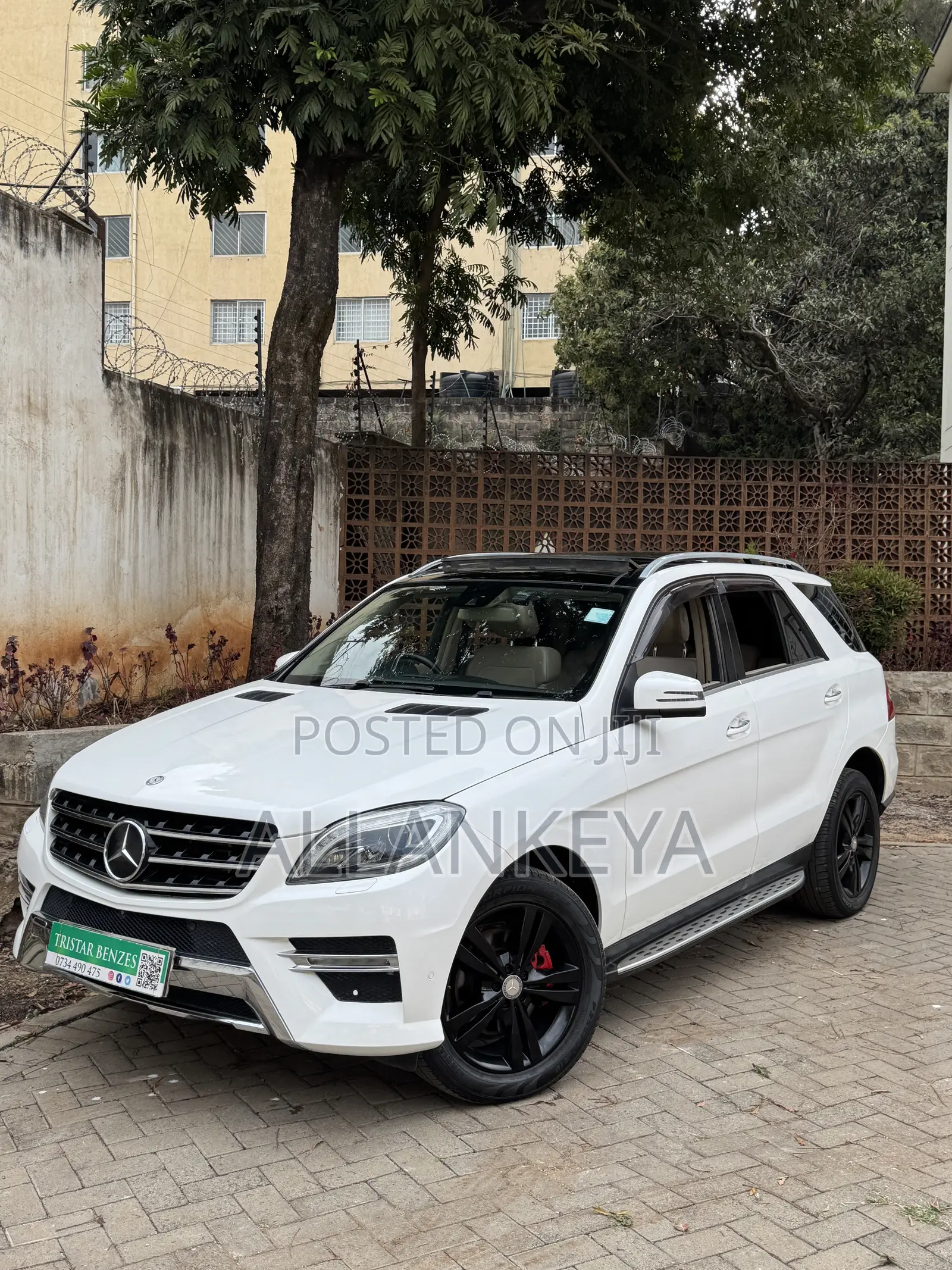 Mercedes-Benz M Class 2015 White