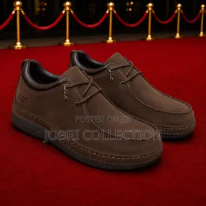 Caterpillar Casual Leather Rubber Sole Shoes