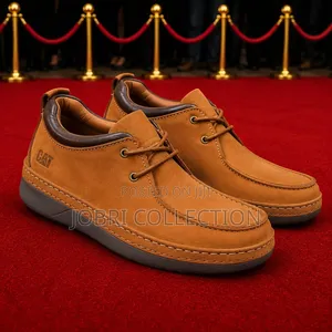 Caterpillar Casual Leather Rubber Sole Shoes