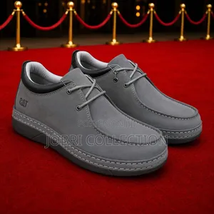 Caterpillar Casual Leather Rubber Sole Shoes