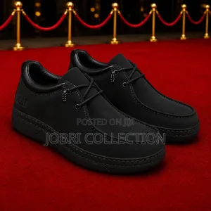 Caterpillar Casual Leather Rubber Sole Shoes